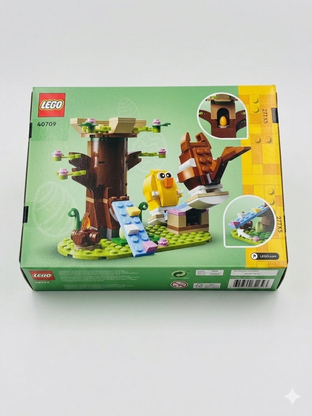LEGO Bundle #40816 Decorative Easter Egg + #40709 Spring Animal Playground - Picture 4 of 7